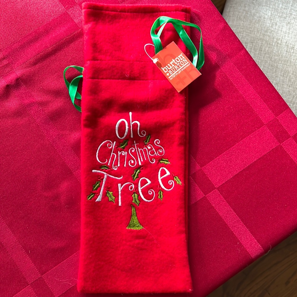 Christmas Wine Bottle Holder